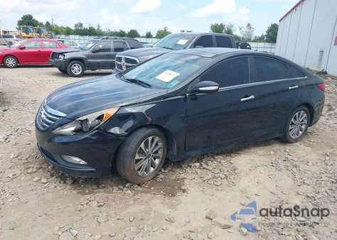 2014 Hyundai Sonata Limited z USA, uszkodzony, nr VIN 5NPEC4ACXEH874511